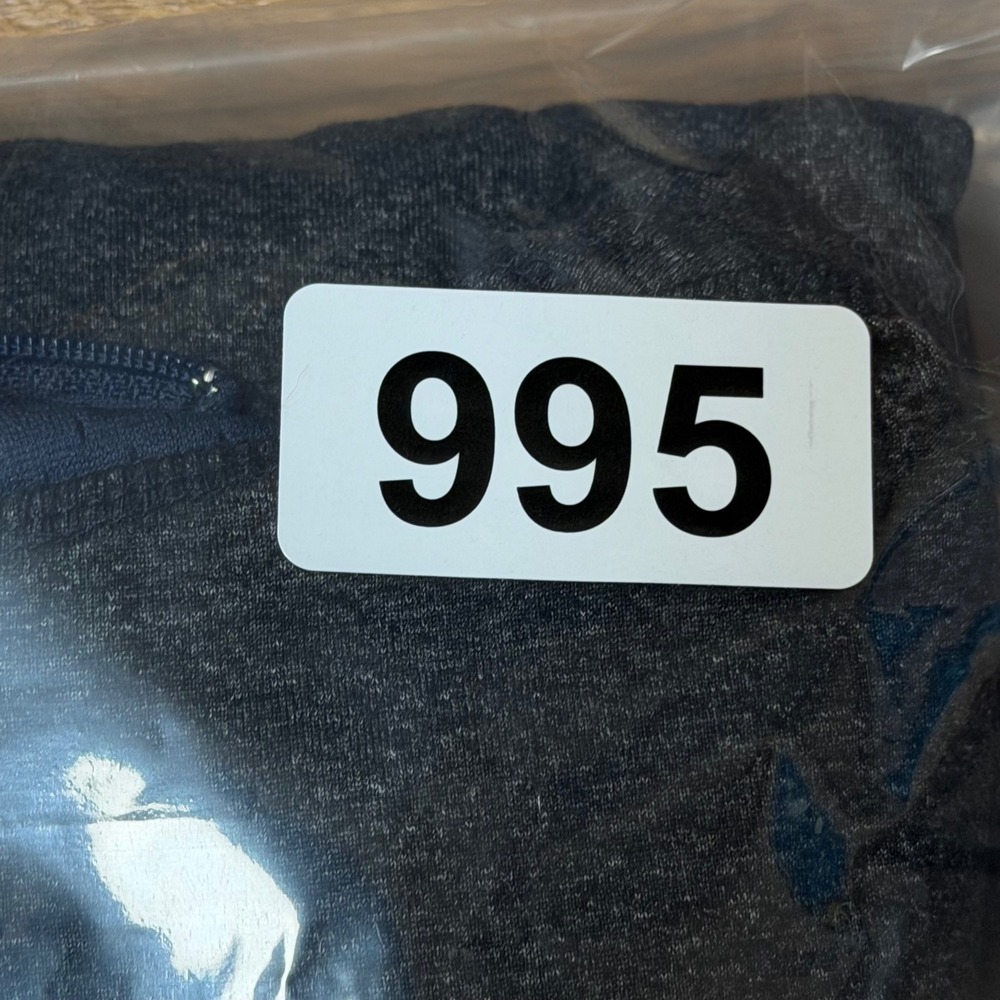 Colosseum West Virginia University WVU Quarter Zip Hoodie Womens XL Gray Navy - Picture 10 of 10